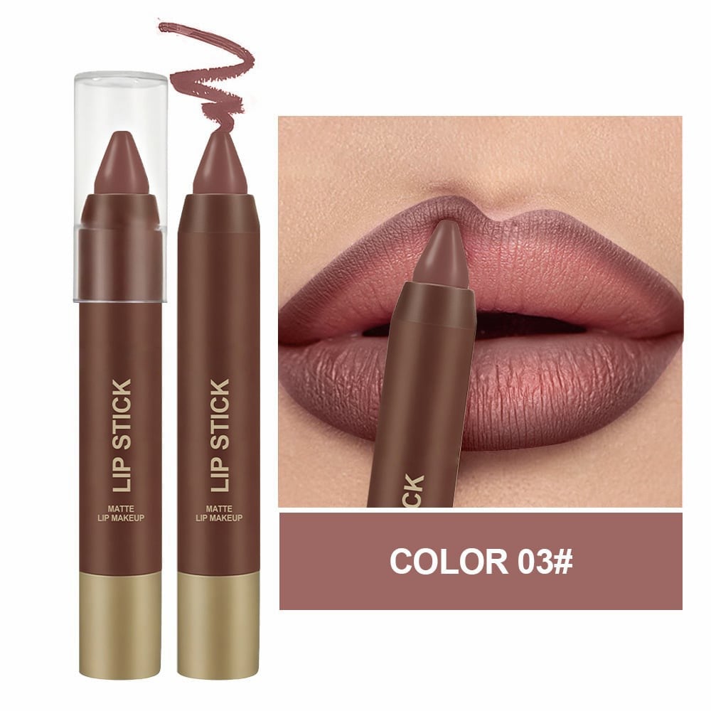 🎁Last Day Promotion 49% OFF🔥6Pcs/set Matte Brown Lipstick💄