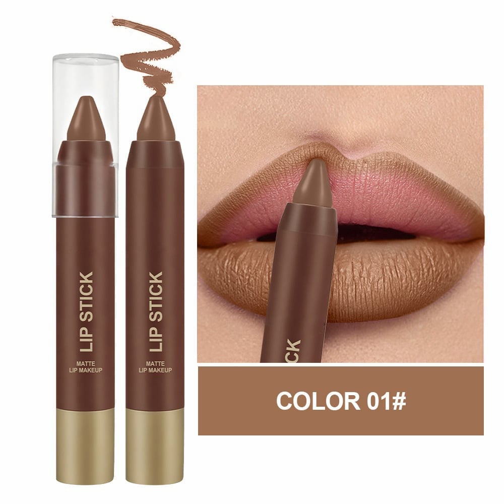 🎁Last Day Promotion 49% OFF🔥6Pcs/set Matte Brown Lipstick💄