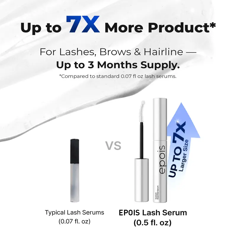 💞70K+ SOLD! ✨Eyelash Growth Serum- Safe & Gentle Lashes Care, Fuller, Thicker in 2 Weeks, Non-Prostaglandin