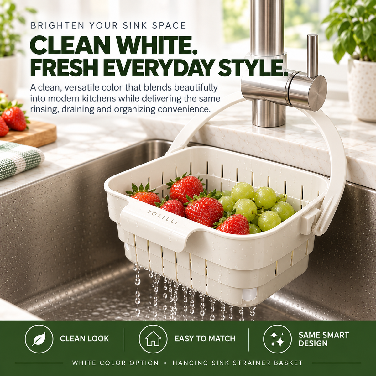 🧩100K+ SOLD! ✨ Kitchen Sink Strainer Food Catcher Efficient Strainer Solution
