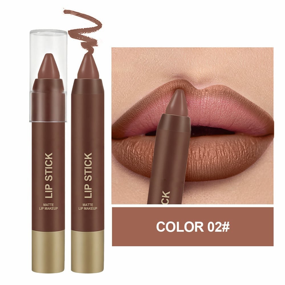 🎁Last Day Promotion 49% OFF🔥6Pcs/set Matte Brown Lipstick💄