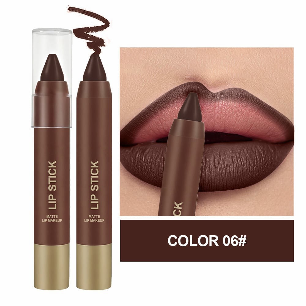 🎁Last Day Promotion 49% OFF🔥6Pcs/set Matte Brown Lipstick💄