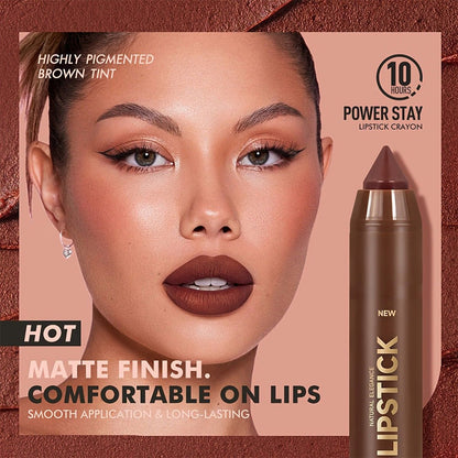 🎁Last Day Promotion 49% OFF🔥6Pcs/set Matte Brown Lipstick💄