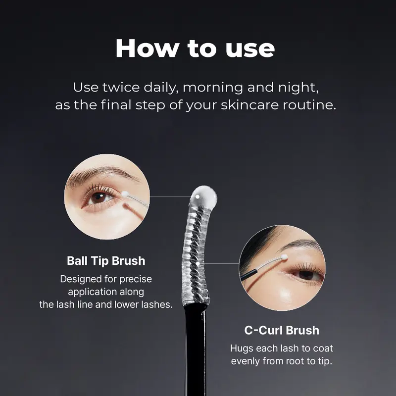 💞70K+ SOLD! ✨Eyelash Growth Serum- Safe & Gentle Lashes Care, Fuller, Thicker in 2 Weeks, Non-Prostaglandin