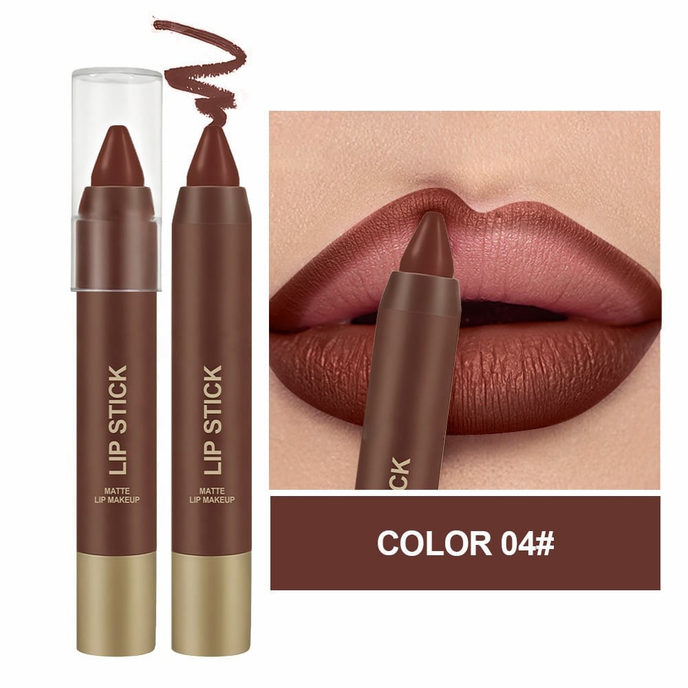 🎁Last Day Promotion 49% OFF🔥6Pcs/set Matte Brown Lipstick💄
