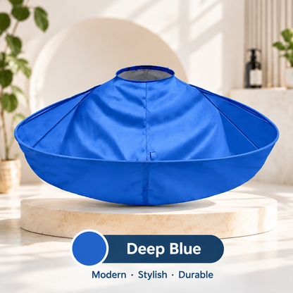🎁 Portable Waterproof Hair Cutting Cape – Reusable Hair Catcher Bib for Easy Home Haircuts